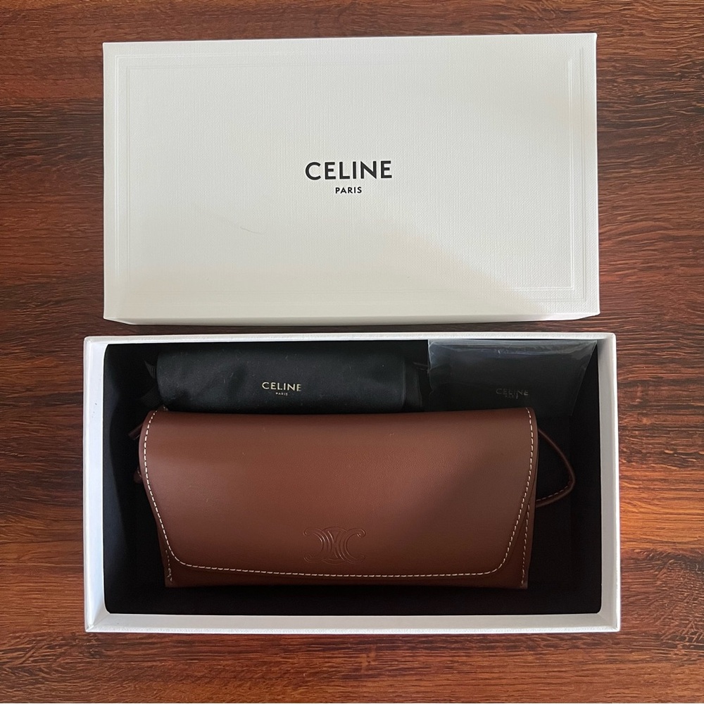 Celine Bold 3 Dots Cat Eye Sunglasses, 53mm